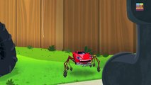 Little Red Car Rhymes - Incy Wincy Spider _ Itsy Bitsy Spider _ Car Song-6EOS5Jj3Qik
