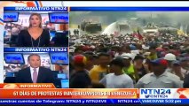 Guardia Nacional Bolivariana reprimió la marcha “Venezuela le habla al mundo” que buscaba mostrar a los cancilleres el d