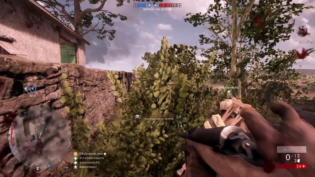 Battlefield™ 1 Sneaky Sniper #Double Kill!