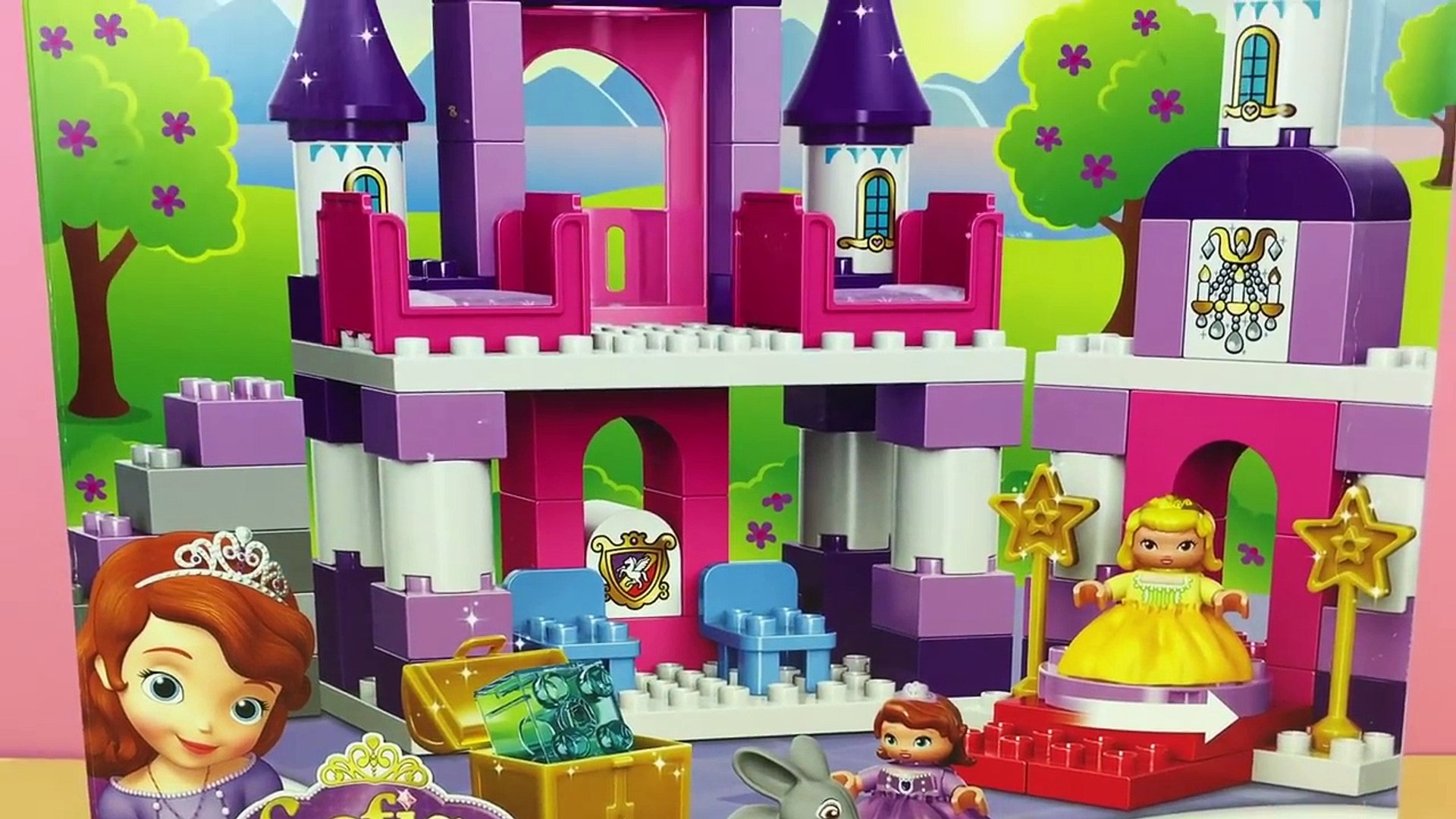 Lego Duplo Sofias Royal Castle Disney Princess Sofia The First 10595 Castillo Real Prince Video Dailymotion