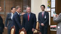 President Moon explains to U.S. senator that THAAD probe not aimed at reversing decision