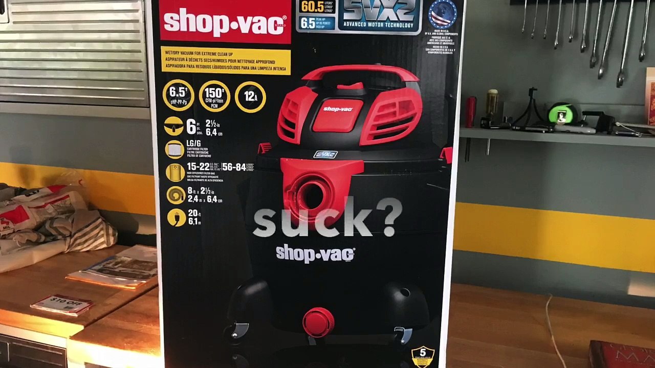 09.Unboxing the Powerful New Shop Vac!!