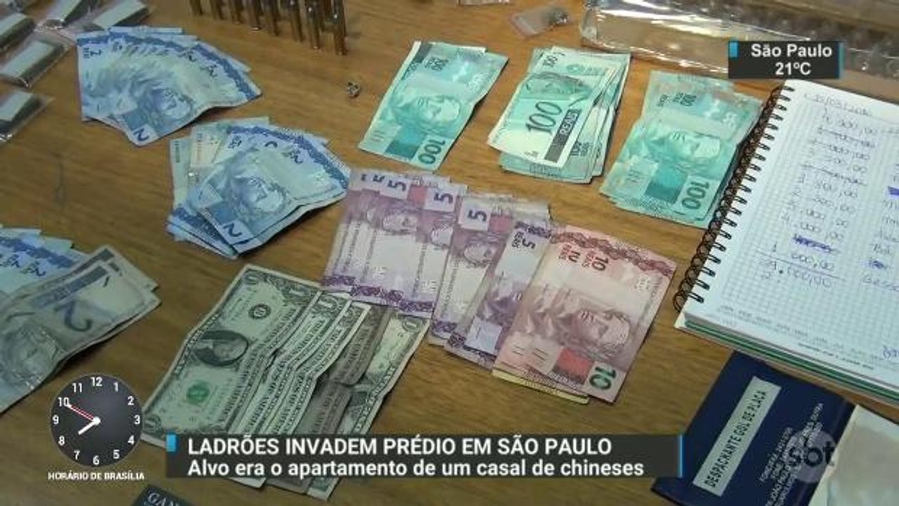 Ladrões são presos em flagrante depois de tentativa de assalto a apartamento