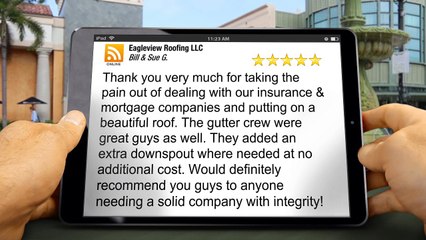 Windsor Best Roofing – Eagleview Roofing LLC Outstanding 5 Star Review