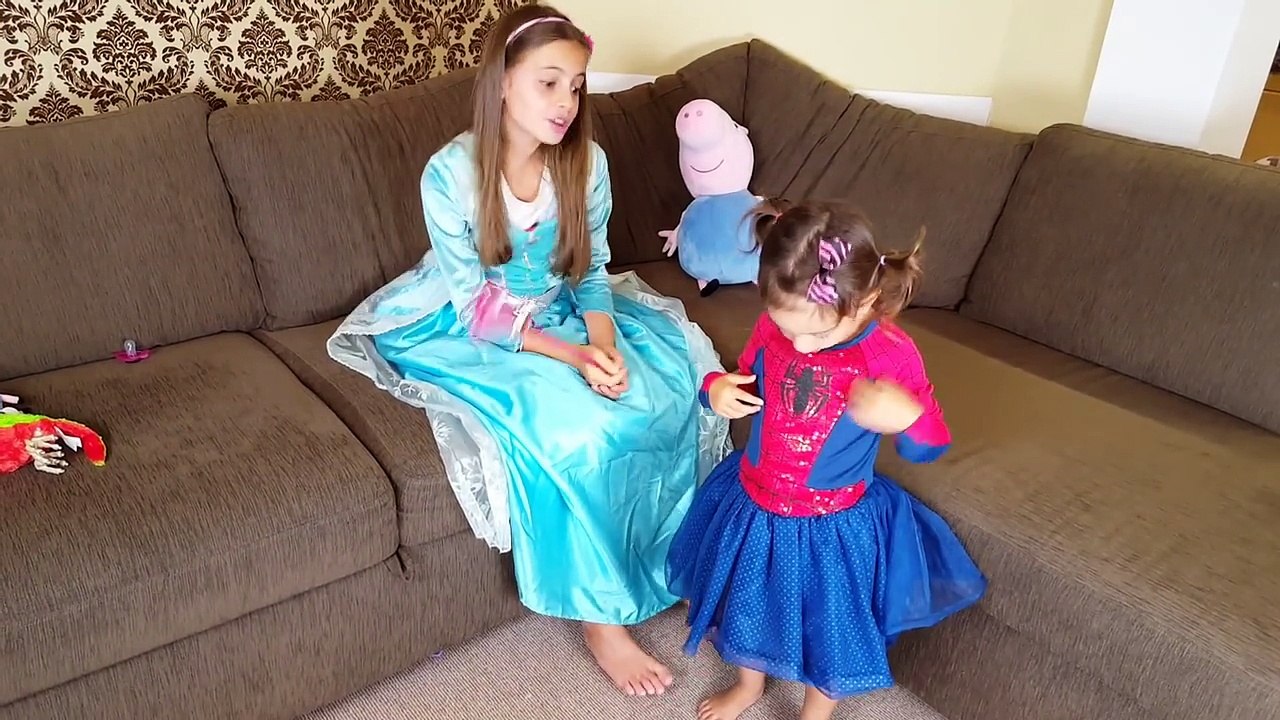 03 Bad Baby Emily Scary Magic Princess Elsa Anna Snow White Spiderman #1