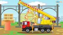 Tractores infantiles - Camiones infantiles - Carritos para niños - Dibujo animado de coches