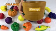 Learn English Food Names Fruits and Vegetables with Ryan Cooking Play Set Fun for Kids ABC