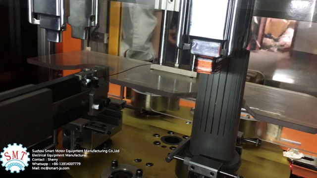 Two Heads Automatic Motor Coil Winding Machine