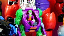 Imaginext Robot Wars with Batman Batbot Joker Bane Big Hero 6 Baymax Green lantern DC Supe