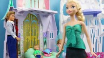 Frozen Elsa Barbie Bed and Breakfast DisneyCarToys Frozen Kids Alex & Felicia Dolls HUGE S