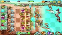 Plants vs Zombies 2 - Big Wave Beach Day 12 to Day 13