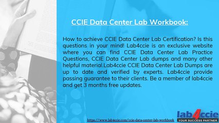 CCIE Data Center Lab Workbook