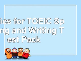 read  Tactics for TOEIC Speaking and Writing Test Pack 3ddbbb2f