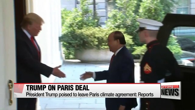 Trump ready to withdraw from Paris climate agreement: reports