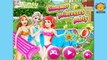 Summer Princesses Party Disney Princess games videos for girls 4jvideo