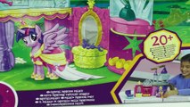 MLP Princess Twilight Sparkle Crystal Palace Castle Playset My Little Pony Toy Unboxing Re