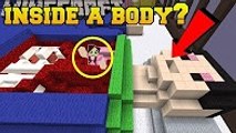 PopularMMOs Minecraft׃ GOING INSIDE A BODY?!? - Crack The Brain - Custom Map [2]