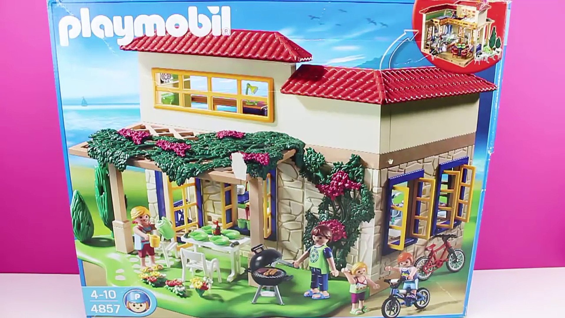 casa de verano playmobil 4857
