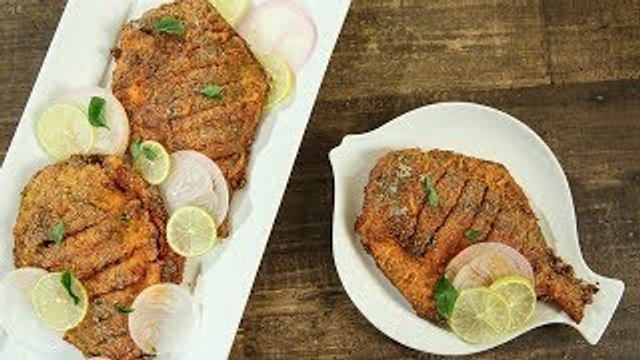Pomfret Fry Recipe | Fish Fry Indian Style | Fish Recipes | Fish Fry Recipe by Varun Inamdar