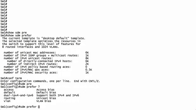 Lesson 1.3- SDM Templates - CCNP Routing and Switching SWITCH 300-115 Complete Video Course
