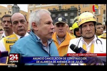 MML: anuncian cancelación de construcción de alameda de avenida 28 de Julio