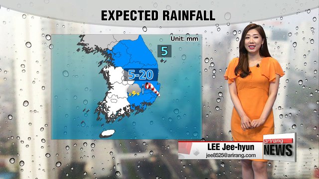 Clouds and rain push down the highs