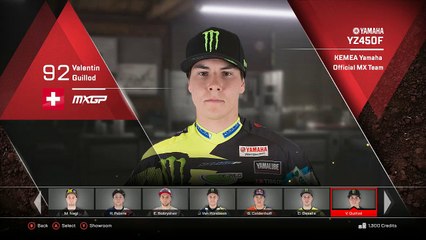Valentin Guillod|Yamaha YZ450F|MXGP3 :The official Motocross Video Game|PC/PS4/Xbox 2017