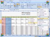 MS Excel 2007 Tuto Block Insert,Delete,Format & Editing Block