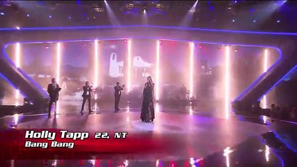 Holly Tapp sings Bang Bang   The Voice Australia 2014