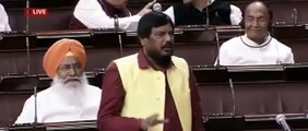 Ramdas Athawale Trolls Congress With His Hilar324234werest Speech