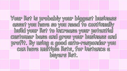 Email Marketing to Build Your List