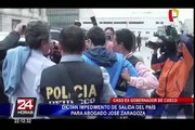 Caso Odebrecht: dictan impedimento de salida del país para José Zaragoza