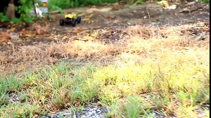 Police Car Cartoon For Children, Toy car for children Bigfoot VS backhoe confirmed toy video toy car