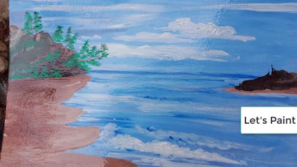 Acrylic Painting Step by Step Tutorial for Kids