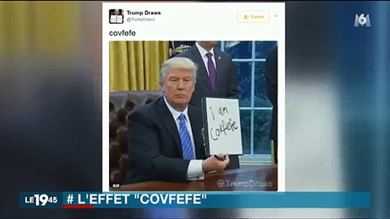 Les internautes s'amusent après un tweet de Donald Trump et le mot "covfefe" - Regardez