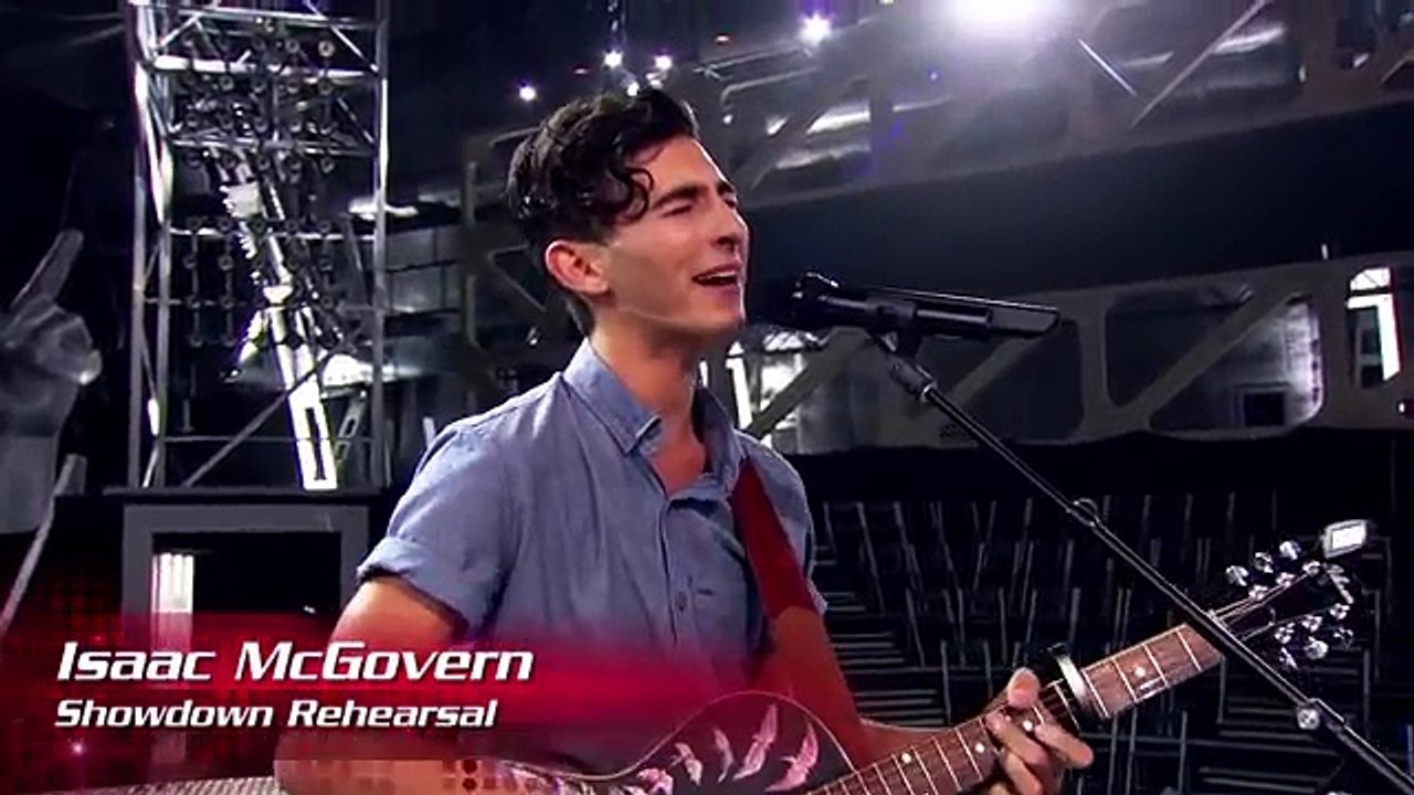 Isaac McGovern  Showdown Sneak Peek   The Voice Australia 2014