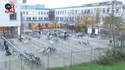 Hollanda'da Bir Okulun Bahçesini Sabah Kameraya Aldılar. Bahçedeki Görüntü Şaşırttı.