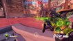 Overwatch: Orisa and the new anniversary arcade maps are a good combo.