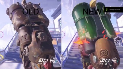Overwatch: Comparison of Roadhog's firing speed on Live vs. PTR
