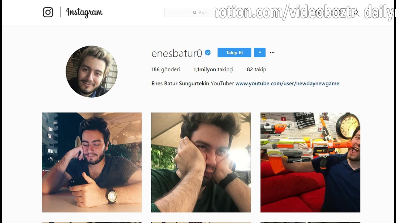 Enes Batur instagram paylaşımları 2017 Mayıs