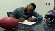 Latavius Murray Becomes A Viking