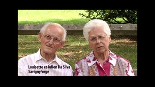 Louisette & Julien Da Silva, de Savigny-sur-Orge, soutiennent Eva Sas
