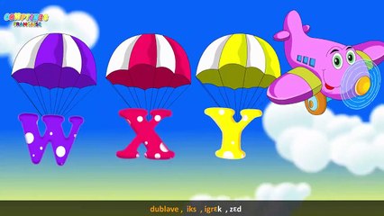 La Chanson De L'Alphabet _ French Alphabet Pronunciation _ ABC Song In French _