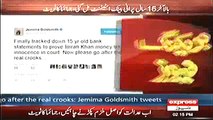 Jemima Goldsmith - Finally tracked down 15 yr old bank statements to prove Imran Khan money trail/ innocence in court
