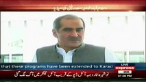 Khawaja Saad Rafique Media Talk - 1st June 2017