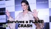 Sunny Leone SURVIVES a plane crash!!