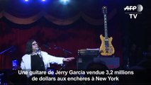 USA: une guitare de Jerry Garcia vendue 3,2 millions