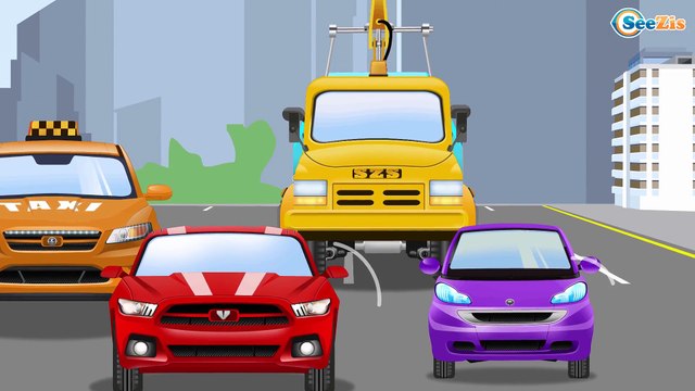 Tow truck - Real Hero in the City | New Kids Cartoon | Street vehicles