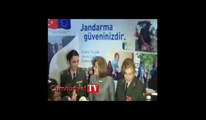 Şehit Yarbay Songül Yakut'un arşivden çıkan görtüntüsü