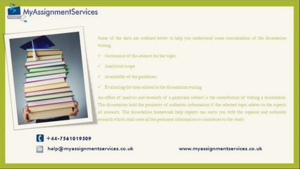 Dissertation Homework Help and Assignment Writing help
